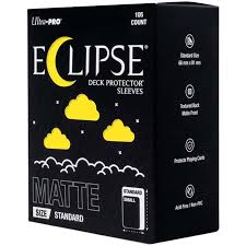 Eclipse: Matte Lemon Yellow - Standard Sleeves (105ct)