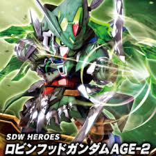 #20 Robinhood Gundam "SD Gundam World Heroes"