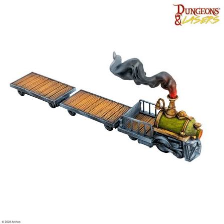 Dungeons & Lasers: Dwarven Train Set - Deep Rock Express