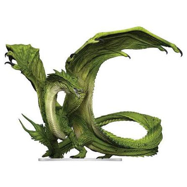 D&D Icons of the Realms: Adult Green Dragonb Deceiver - PrePainted Miniature