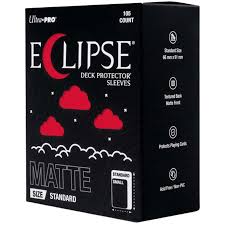 Eclipse: Matte Apple Red - Standard Sleeves (105ct)