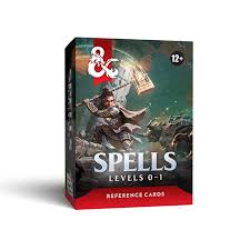 DND RPG: Trove Spell Cards - Levels 0-1