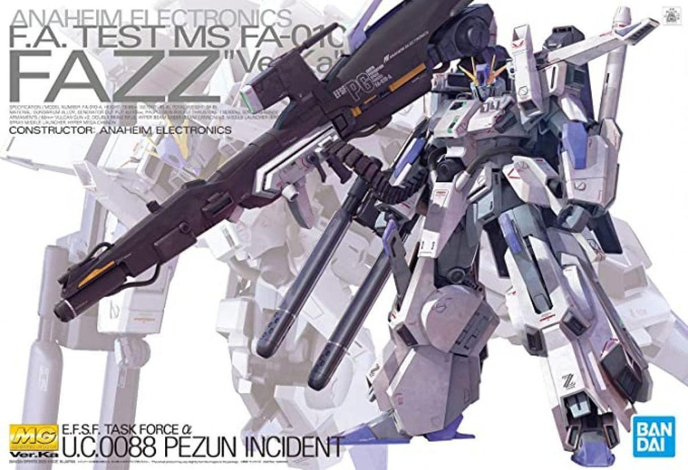 Gundam Sentinel MG Fazz Ver.Ka 1/100 MK