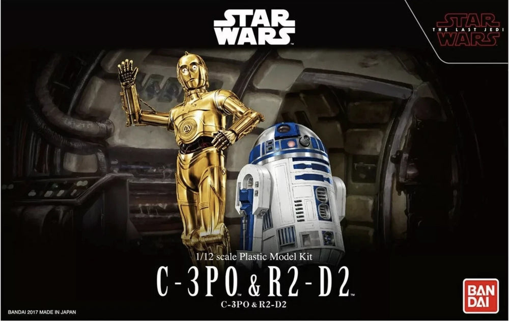C3PO & R2D2 1/12 MK