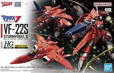 VF-22S Sturmvogel II Milia Farina Jenius Use "Macross 7" 1/100
