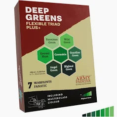 Warpaints Fanatic: Flexible Triad PLUS+ Deep Green