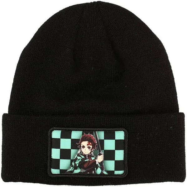 Demon Slayer Patch Beanie