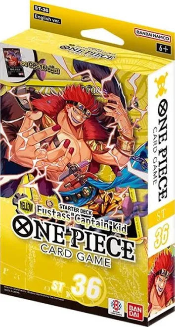 One Piece: Starter Decks ST-31 thru ST-36