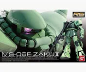 #4 MS -06F Zaku II (Green)  RG