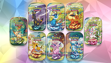 Pokemon Prismatic Evolution Mini Tin