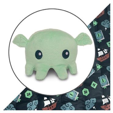 Plushie Tote Bag: Mint Cthulhu