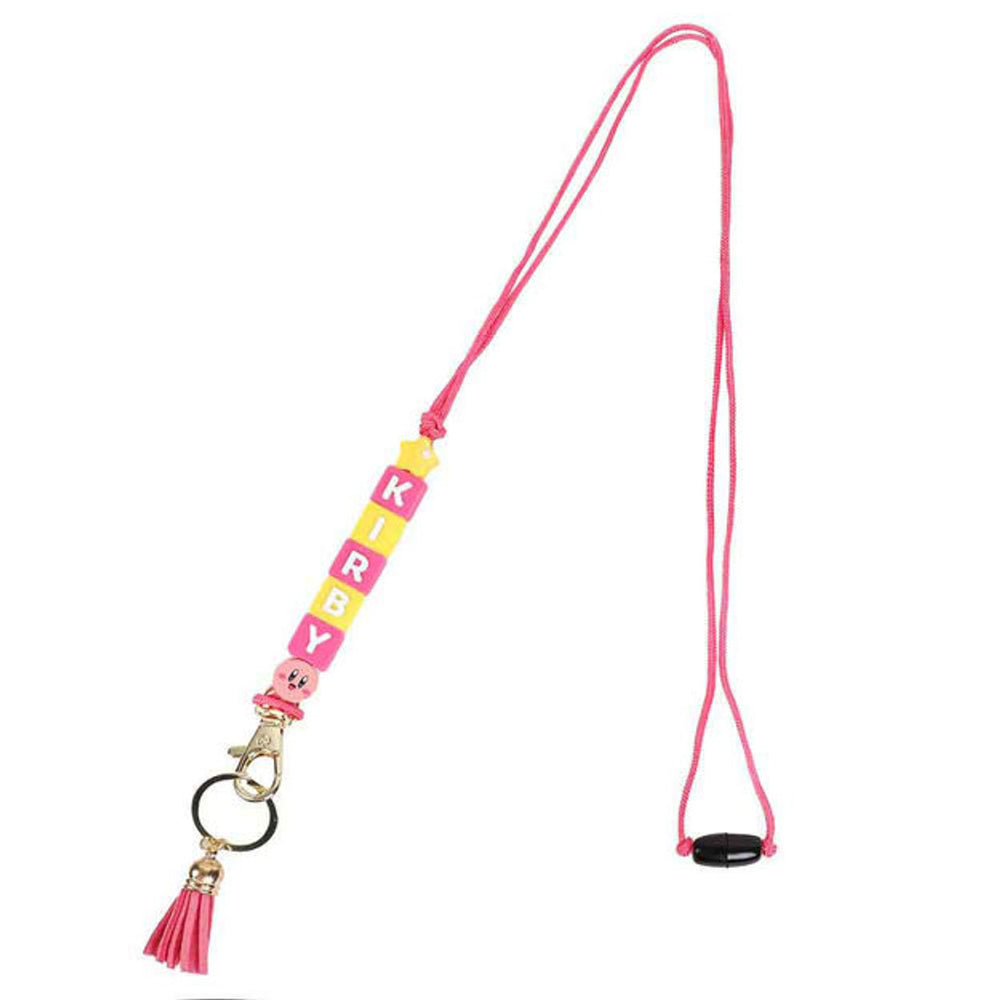 Kirby Beaded Lanyard