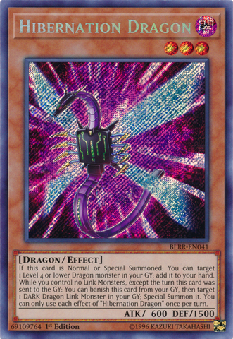 Hibernation Dragon [BLRR-EN041] Secret Rare