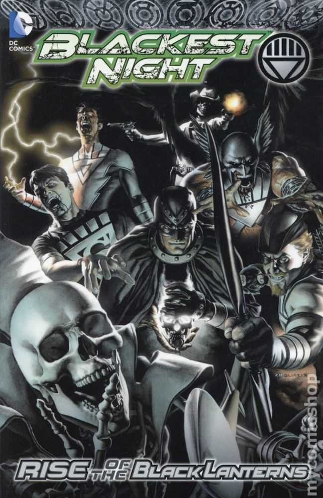 Blackest Night Rise Of The Black Lanterns TPB