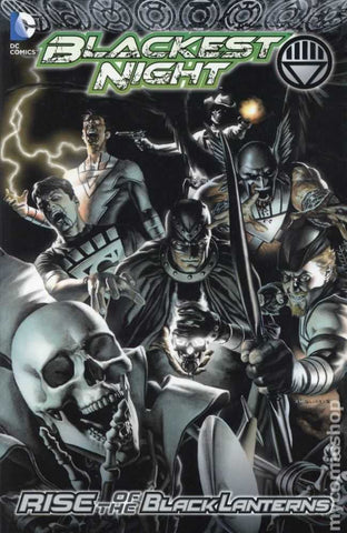 Blackest Night Rise Of The Black Lanterns TPB