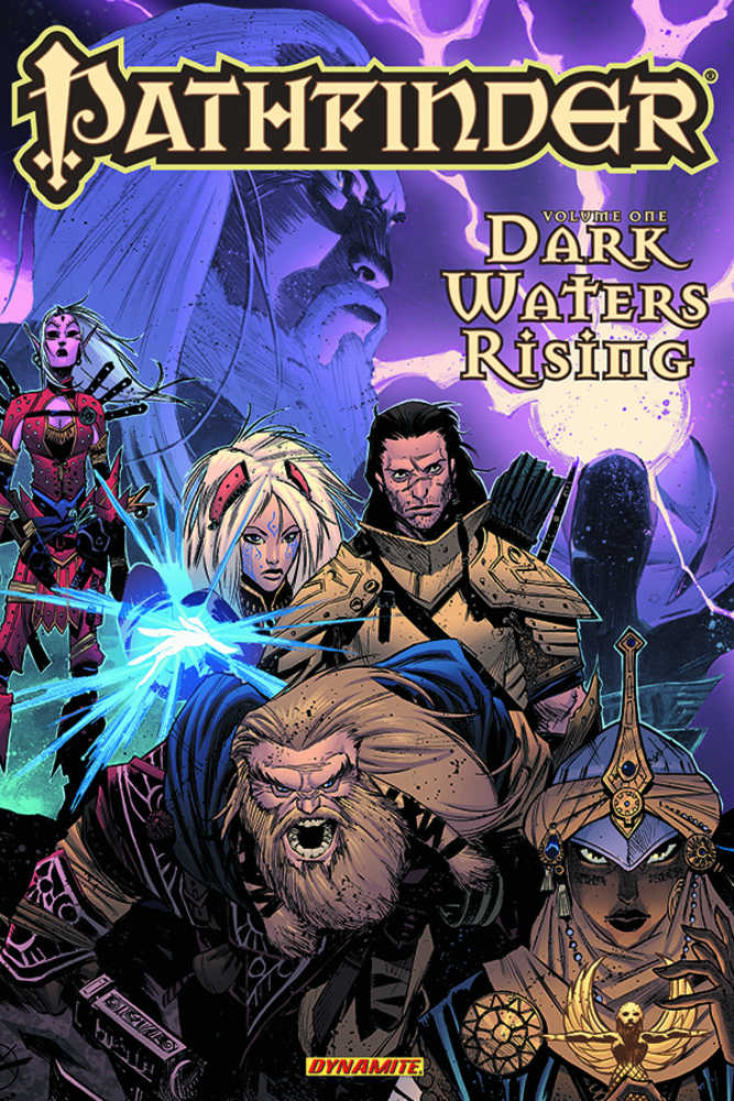 Pathfinder Dark Waters Rising Jim Zub Signed Hardcover Volume 01