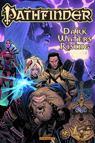 Pathfinder Dark Waters Rising Jim Zub Signed Hardcover Volume 01