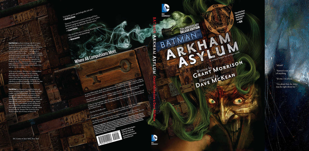 Batman Arkham Asylum 25th Anniv Deluxe Edition Hardcover (Mature)
