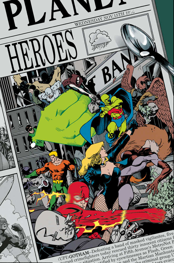 JLA Year One Deluxe Edition Hardcover