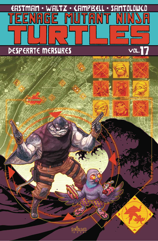 Teenage Mutant Ninja Turtles Ongoing TPB Volume 17 Desperate Measures
