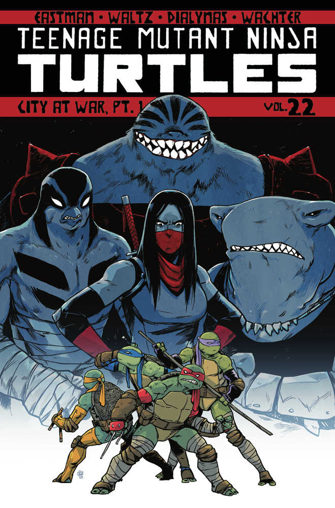 Teenage Mutant Ninja Turtles Ongoing TPB Volume 22 City At War Pt 1