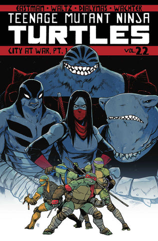 Teenage Mutant Ninja Turtles Ongoing TPB Volume 22 City At War Pt 1
