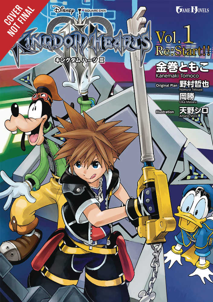 Kingdom Hearts III 3 Three Light Novel Softcover Volume 01
