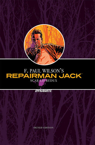 F Paul Wilson Repairman Jack Scar Lip Redux Hardcover Signed Edition