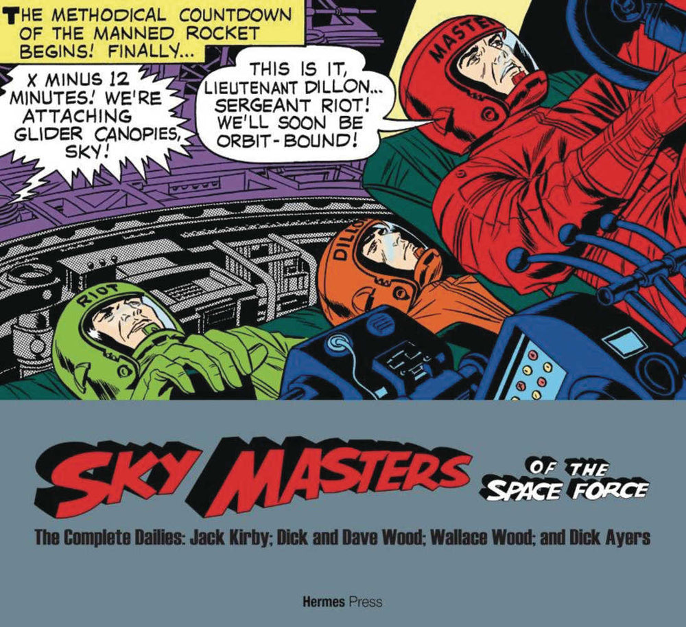 Sky Masters Of Space Force Comp Dailies 1958-1961 Softcover