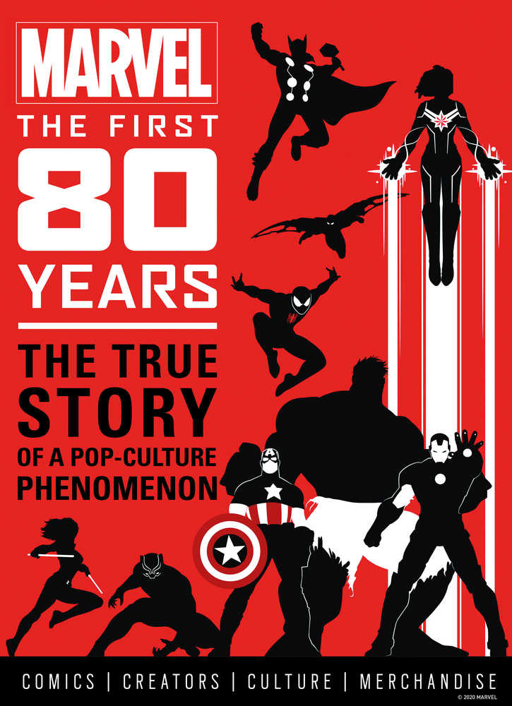Marvel Comics First 80 Years Hardcover