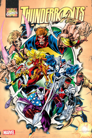 Thunderbolts Omnibus Hardcover Volume 01 Bagley Annual Direct Market Variant