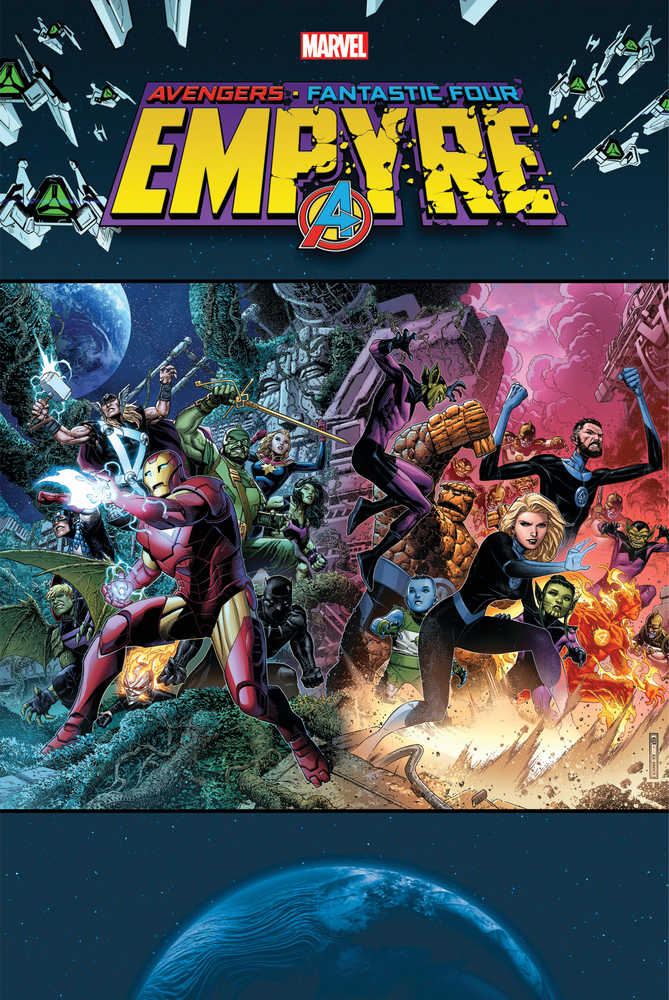 Empyre Omnibus Hardcover Cheung Avengers Fantastic Four Cover
