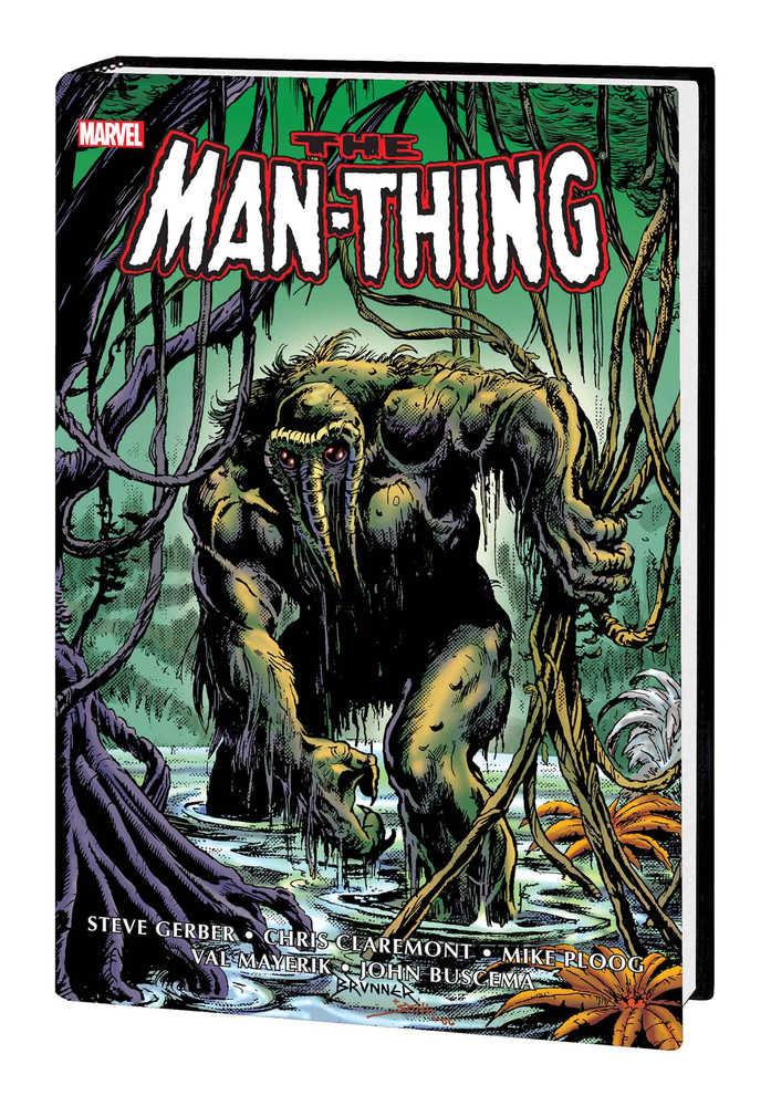 Man-Thing Omnibus Hardcover Brunner Direct Market Variant New Printing