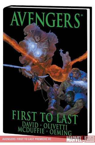 Avengers Prem Hardcover First To Last (Oct082515)