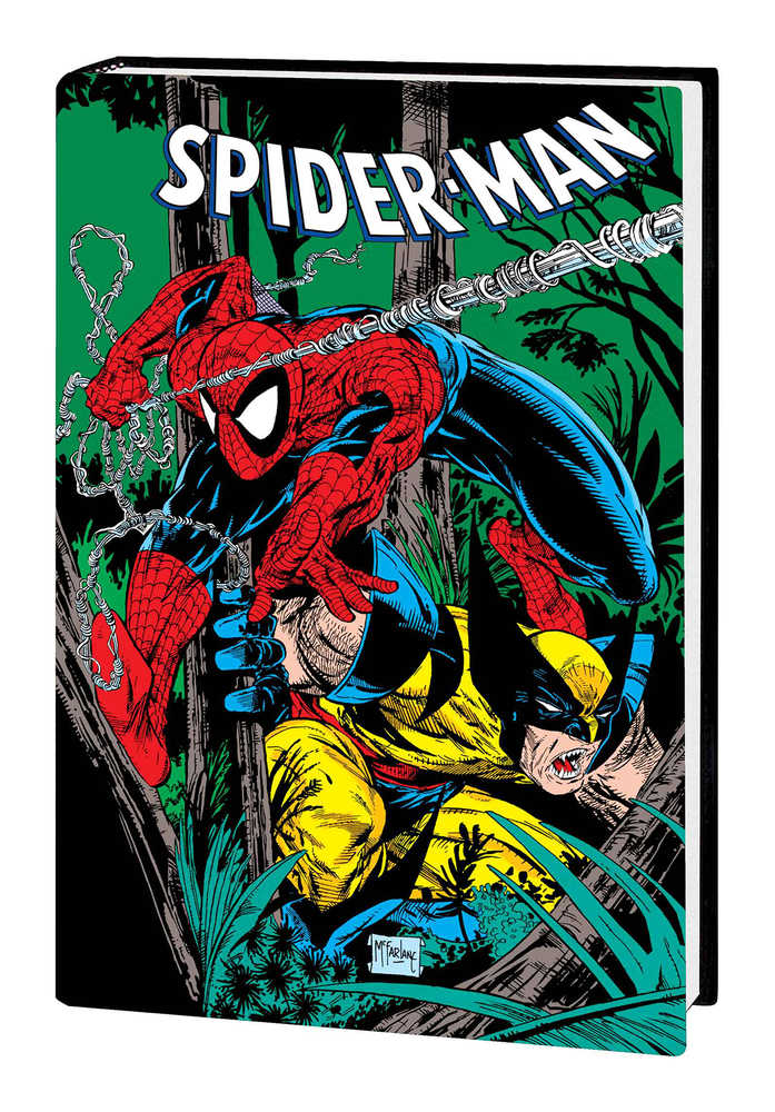 Spider-Man By McFarlane Omnibus Hardcover Wolverine Direct Market Variant New Printing