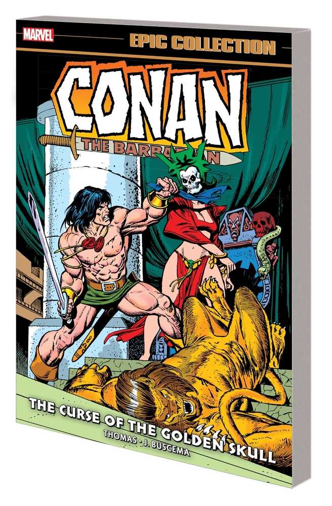 Conan Original Marvel Years Epic Collector's TPB Curse Golden Skull