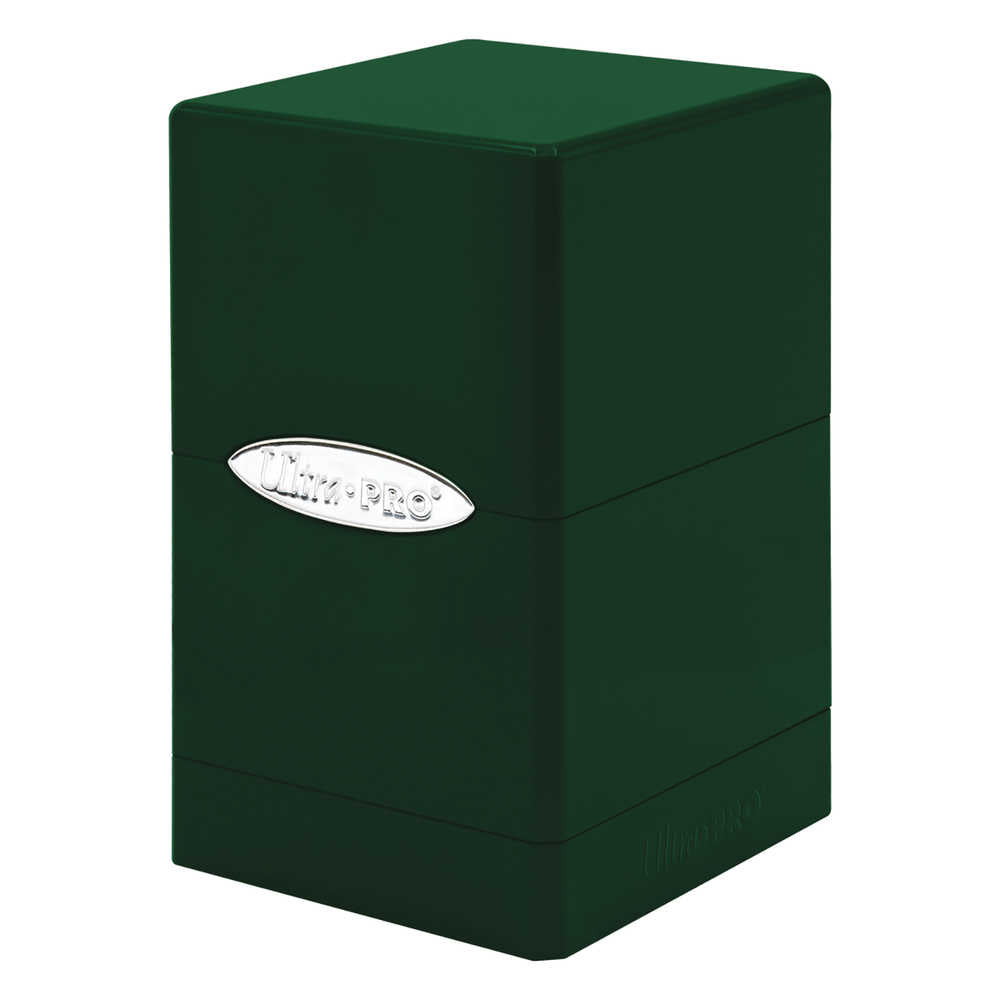 Satin Tower Emerald Deck Box