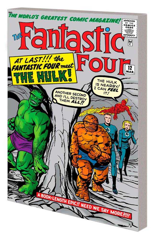 Mighty Marvel Masterworks Fantastic Four Micro-World Graphic Novel TPB Volume 02 Direct Market Variant