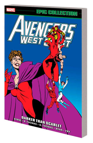 Avengers West Coast Epic Collector's TPB Darker Than Scarlet