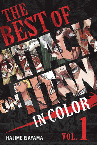 Best Of Attack On Titan Color Hardcover Edition (Mature)