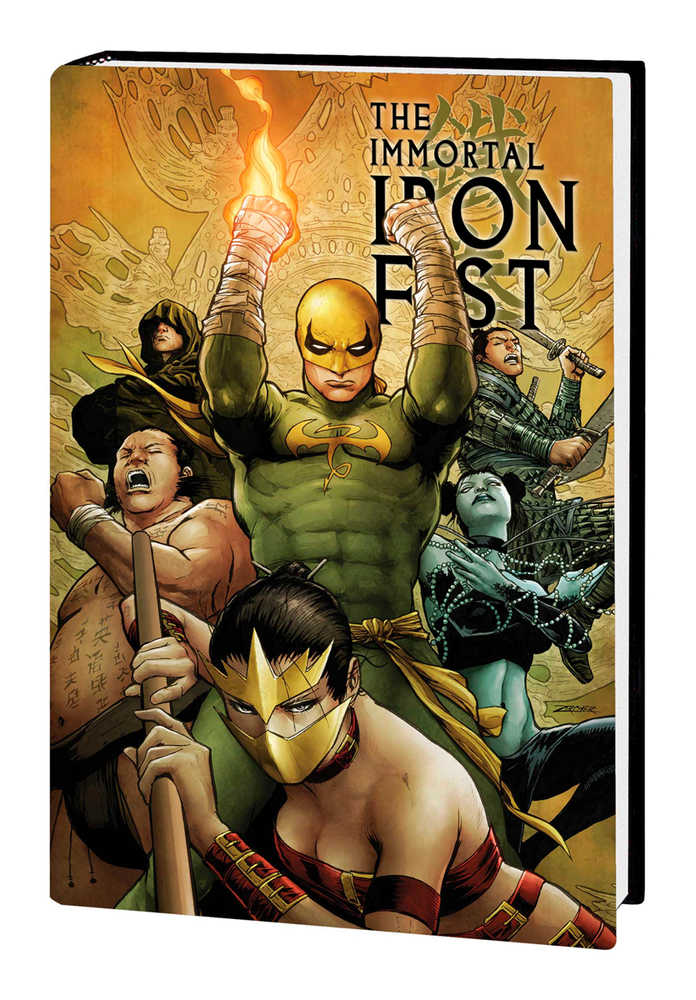 Immortal Iron Fist Immortal Weapons Omnibus Hardcover Volume 01 Direct Market Variant