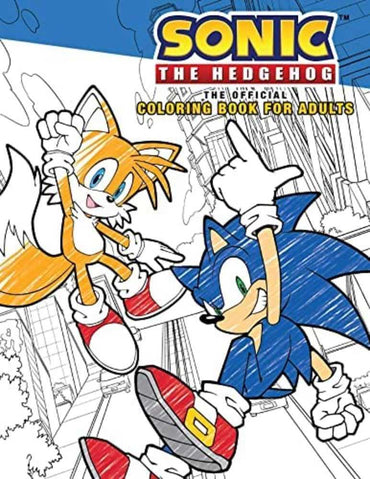 Sonic The Hedgehog Official Coloring Book