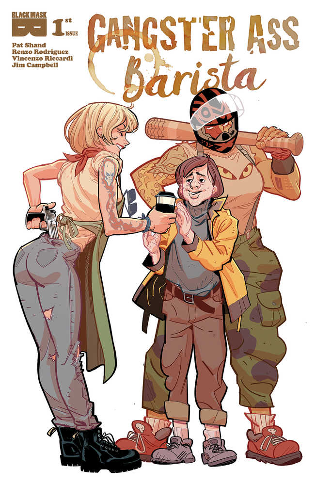 Gangster Ass Barista #1 Cover A Conor Hughes (Mature)