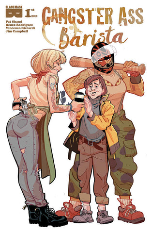 Gangster Ass Barista #1 Cover A Conor Hughes (Mature)