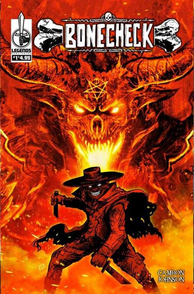 Bonecheck #1 (Of 3) Cover A Camron Johnson (Mature)