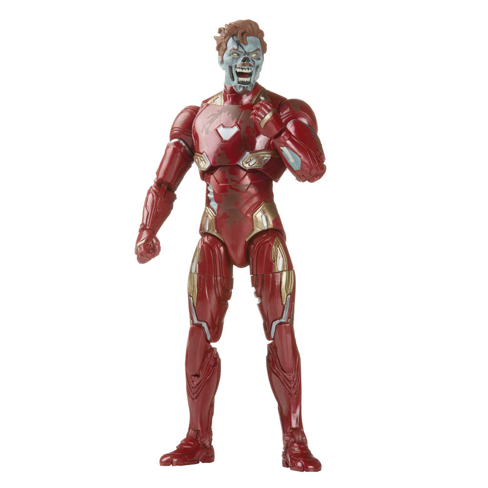 Marvel Disney Plus Legends 6in Zombie Iron Man Action Figure Case  (