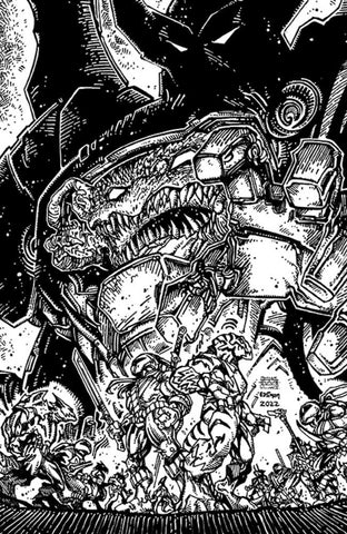 Mmpr Teenage Mutant Ninja Turtles II #5 (Of 5) Cover F 10 Copy Variant Edition Eastman & Williams