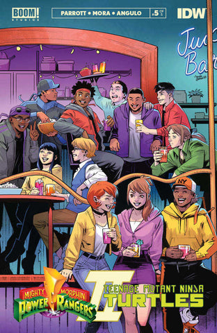 Mmpr Teenage Mutant Ninja Turtles II #5 (Of 5) Cover I 50 Copy Variant Edition Ortega