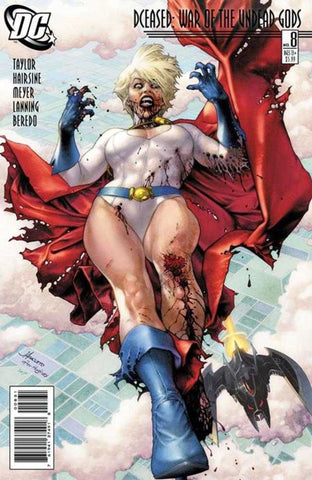 Dceased War Of The Undead Gods #8 (Of 8) Cover B Jay Anacleto Homage Card Stock Variant