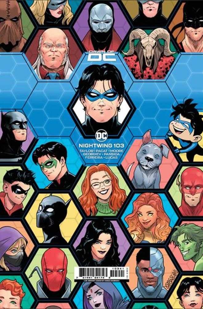 Nightwing #103 Cover E 1 in 25 Vasco Georgiev Card Stock Variant